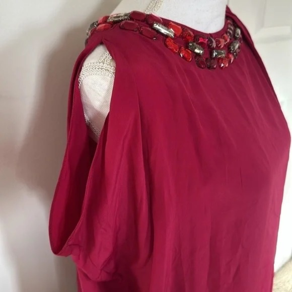 GF FERRE silk dress sz 40 Italian, US 4/S NWT - Picture 3 of 16